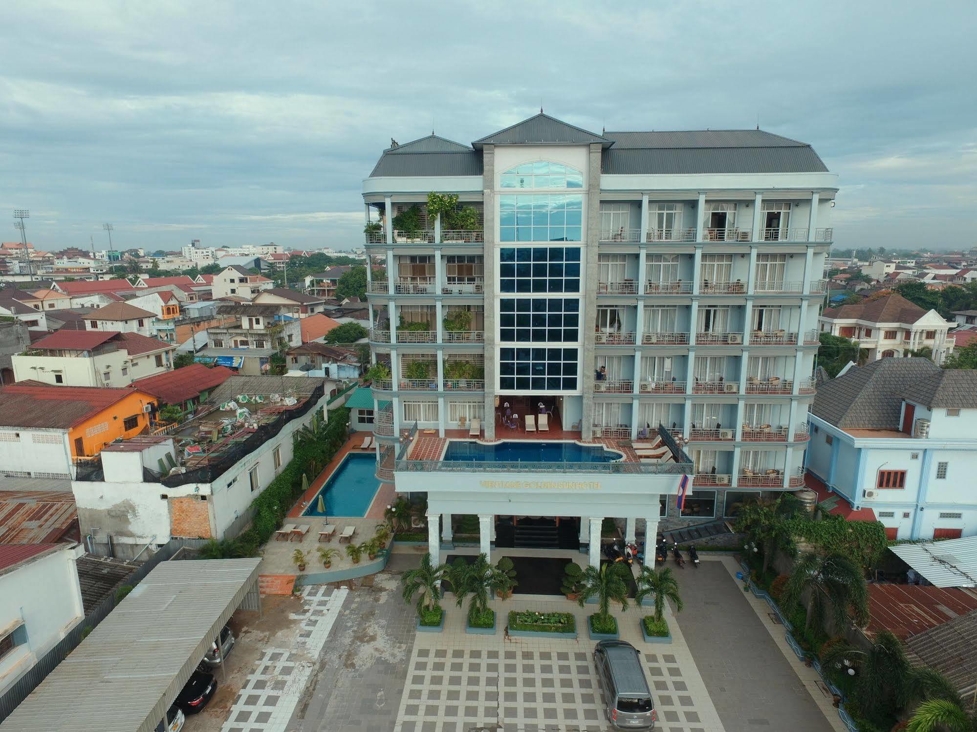 Vientiane Golden Sun Hotel Exterior photo